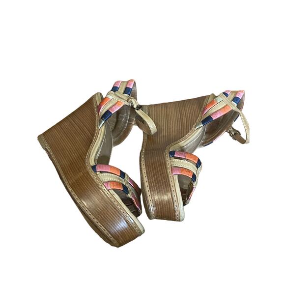 Ella Moss Ryann Wedge Sandal size 8/8.5 - Picture 2 of 5